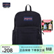 JANSPORT杰斯伯書(shū)包輕便雙肩包男女旅行包簡(jiǎn)約背包電腦包學(xué)生校園 4QUT008爵士黑-側邊袋