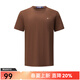 Navigare意大利小帆船【涼感】男士短袖圓領(lǐng)T恤夏季休閑簡(jiǎn)約基礎體恤衫男 焦糖咖啡棕 【簡(jiǎn)標款】 XL