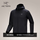 ARC'TERYX始祖鳥(niǎo) KYANITE LIGHTWEIGHT HOODY 保暖 男子 抓絨衫 BLACK/黑色 M