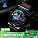 卡西歐（CASIO）【手表禮物】男手表gshock鋼鐵之心炫彩潮流小鋼炮運動(dòng)時(shí)尚電子表 GM-110B-1APR炫酷黑彩虹