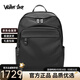 Walker Shop 2026新款商務(wù)出差雙肩包【防水尼龍】時(shí)尚大容量旅行包電腦背包 黑色