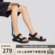 斯凱奇（Skechers）涼鞋男軟底輕便外穿舒適涼拖鞋休閑百搭透氣沙灘鞋232893