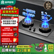 容聲燃氣灶家用天然氣液化氣燃氣灶煤氣灶家用5.2KW臺式嵌入式猛火爐具煤氣灶具雙灶猛火一級能效節能 【熱銷(xiāo)款】純銅直噴火+防風(fēng)聚能+一級能效 液化氣5.0KW（瓶裝）