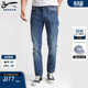 DENHAM常青款男士新復古回潮時(shí)尚水洗褪色刺繡修身RAZOR牛仔褲 BLUE（30褲長(cháng)） 32 （偏小 建議拍大一碼）