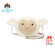 Jellycat小羊包包動(dòng)物毛絨玩偶斜挎包腰包娃娃安撫公仔送禮生日禮物 米色 高19 X 寬19CM