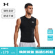 安德瑪（Under Armour）男子HeatGear Armour訓練運動(dòng)緊身背心1361522 黑色001 L