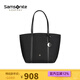 新秀麗（Samsonite）【京東奧萊】潮流時(shí)尚百搭女士托特包單肩手提包包包女包夏季出游 NO3黑色【10.1英寸】