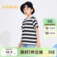 巴拉巴拉男童t恤童裝2024夏裝兒童短袖中大童休閑polo衫涼感208224117104
