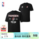 NBA楊瀚森球衣籃球服波特蘭開(kāi)拓者男女同款紀念T恤短袖上衣t恤 黑色(楊瀚森) L
