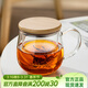 憶壺茶（YIHUTEA）茶杯玻璃茶具加厚喝水杯子茶水分離杯帶過(guò)濾耐高溫男女泡茶馬克杯 竹蓋泡茶杯400ml