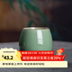 龍泉青瓷功夫茶具陶瓷茶杯家用泡茶杯辦公室主人杯單杯無(wú)柄杯中式冰裂水杯 哥窯開(kāi)片梅子青