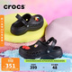 CROCS卡駱馳貝雅云彩女士洞洞鞋|208186 黑色-001 37/38(240mm)