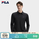 FILA 斐樂(lè )官方男子針織長(cháng)袖POLO衫2026春季新款休閑簡(jiǎn)約基礎上衣