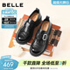 百麗（Belle）英倫風(fēng)流蘇牛皮樂(lè )福鞋女2026春新質(zhì)感舒適厚底單鞋B3030AM6預售 黑色 37 (235mm)