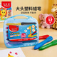 馬培德（Maped）【開(kāi)學(xué)必購】大頭塑料蠟筆 幼兒學(xué)生不臟手繪彩蠟筆 初學(xué)美術(shù)涂鴉畫(huà)筆 861921CH【12色】美育工具