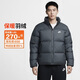 耐克NIKE男冬季短款立領(lǐng)羽絨服 運動(dòng)防寒外套FZ5029-068灰色XL