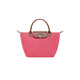 瓏驤（LONGCHAMP）Le Pliage Original系列小號女包石榴汁紅錦綸迷你手提餃子包