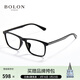 BOLON暴龍眼鏡近視眼鏡鏡框光學(xué)鏡架輕質(zhì)黑框男女款BJ5132 B10-亮黑 推薦|優(yōu)可視高清片1.60(400度內)