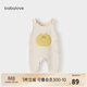 babylove寶寶背帶褲春秋外穿連體褲超萌可愛(ài)休閑長(cháng)褲洋氣嬰兒褲子