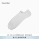 Calvin KleinJeans男兩雙簡(jiǎn)約ck字母提花舒適休閑運動(dòng)短筒襪子 100-月光白 2雙 均碼 OS