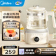 美的（Midea）全玻璃恒溫水壺恒溫壺嬰兒沖奶燒水壺電熱水壺養生壺1.5L TN15B01