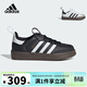 阿迪達斯（adidas）童鞋26春季兒童三葉草軟底SAMBA 360男女小童運動(dòng)鞋T頭鞋JH5194