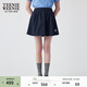 Teenie Weenie小熊女裝半身裙年夏季甜美少女感休閑蓬蓬裙 藏青色 M