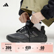 adidas CLIMAWARM緩震回彈保暖舒適加厚休閑跑步鞋男女阿迪達斯   黑色/碳黑色   40.5