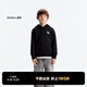 little MO&Co.童裝秋新款女童立體耳朵兒童連帽衛衣男童KBD3SWS0 黑色 130 130/64