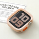 霓鯨適用applewatch9保護殼蘋(píng)果S10手表iwatch11保護套S9硅膠S8表殼8代SE新品s6女7軟殼邊框智能新款46 藕荷粉 New-42mm（watch s10/11代）