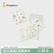 童泰（TONGTAI）嬰兒方巾純棉紗布寶寶擦臉巾新生兒防吐奶墊巾柔軟透氣口水巾 陽(yáng)光森林 30x30cm