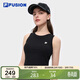 FILA FUSION斐樂(lè )潮牌女子針織背心2025夏休閑緊身無(wú)袖上衣