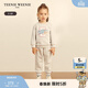 Teenie Weenie  Kids小熊童裝秋季款女寶寶休閑百搭衛衣衛褲兩件套 花灰色 110 cm