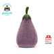 Jellycat趣味茄子可愛(ài)公仔毛絨玩偶食物蔬菜玩偶安撫送禮生日禮物 趣味茄子 H40 X W22 CM
