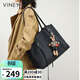 viney包包女包帆布托特包大容量品牌單肩大包生日禮物高級感送女友老婆