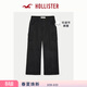 HOLLISTER小海鷗圖案可調節褲腰工裝休閑褲26春女裝356-6036 黑色 28 165/72A 6標準版