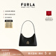 芙拉（FURLA）【禮物】DIAMANTE牛皮迷你女士單肩包腋下包鉆石包高級感 黑色