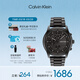 Calvin KleinCK型格黑武士時(shí)尚三眼石英表送男友黑色25200209節日禮物