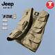 JEEP SPIRIT吉普工裝馬甲男士春秋新款戶(hù)外攝影釣魚(yú)背心機能多口袋馬夾外套男 卡其色 XL 【推薦155-170斤】