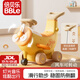 倍貝樂(lè )兒童平衡車(chē)1-3歲寶寶四輪滑行車(chē)嬰幼兒手推車(chē)溜溜扭扭車(chē)周歲禮物 香蕉車(chē) 陽(yáng)光橙 【三合一+風(fēng)車(chē)+燈光音樂(lè )+伸縮推把】