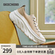 斯凱奇（Skechers）女鞋經(jīng)典百搭帆布鞋厚底增高休閑鞋軟底舒適透氣板鞋戶(hù)外鞋177435
