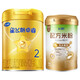 飛鶴星飛帆卓睿 嬰幼兒配方奶粉2段(6-12個(gè)月)300g+飛鶴米粉238g