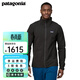 巴塔哥尼亞（Patagonia）男士抓絨衫 R1抓絨衣立領(lǐng)開(kāi)衫夾克保暖R1 TechFace Jkt 83581 BLK S 170/175(cm) 60/68(kg)