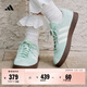 adidas「T頭鞋」VL COURT CLASSIC板鞋德訓鞋男女阿迪達斯輕運動(dòng)   蒸汽綠/漢玉白/金 (推薦女生買(mǎi)小半碼)   37