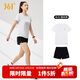 361°跑步運動(dòng)套裝女士春夏季衣服新款速干短袖短褲兩件套662524001H-1