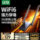 綠聯(lián)WIFI6 USB無(wú)線(xiàn)網(wǎng)卡AX1800 千兆雙頻5G 電競臺式機筆記本無(wú)線(xiàn)接收器 WIFI發(fā)射器高速網(wǎng)卡桌面款