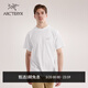 ARC'TERYX始祖鳥(niǎo) KRAGG SL COTTON SS 透氣 男子 棉質(zhì)短袖T恤 WHITE LIGHT/石膏白 L