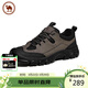 駱駝牌 運動(dòng)鞋男休閑戶(hù)外徒步登山鞋抓地厚底減震 P14A379617 深灰 42