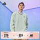 adidas情侶款休閑抓絨圓領(lǐng)長(cháng)袖衛衣套頭衫男女秋季阿迪達斯輕運動(dòng)   淺綠   2XL