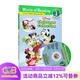 英文原版 Disney Christmas Collection 附CD 迪斯尼有聲繪本奇米老鼠 3個(gè)故事合集 圣誕節 World of Reading 兒童分級讀物 綠山墻 Christmas L1